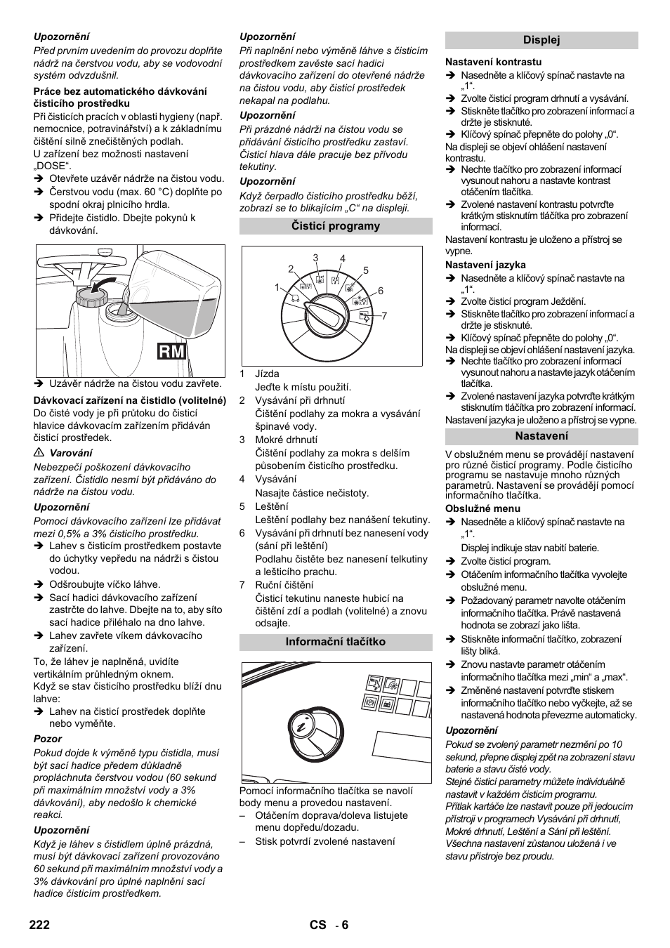 Karcher B 140 R Bp Pack 400 Ah роликовая-дисковая User Manual | Page 222 / 406