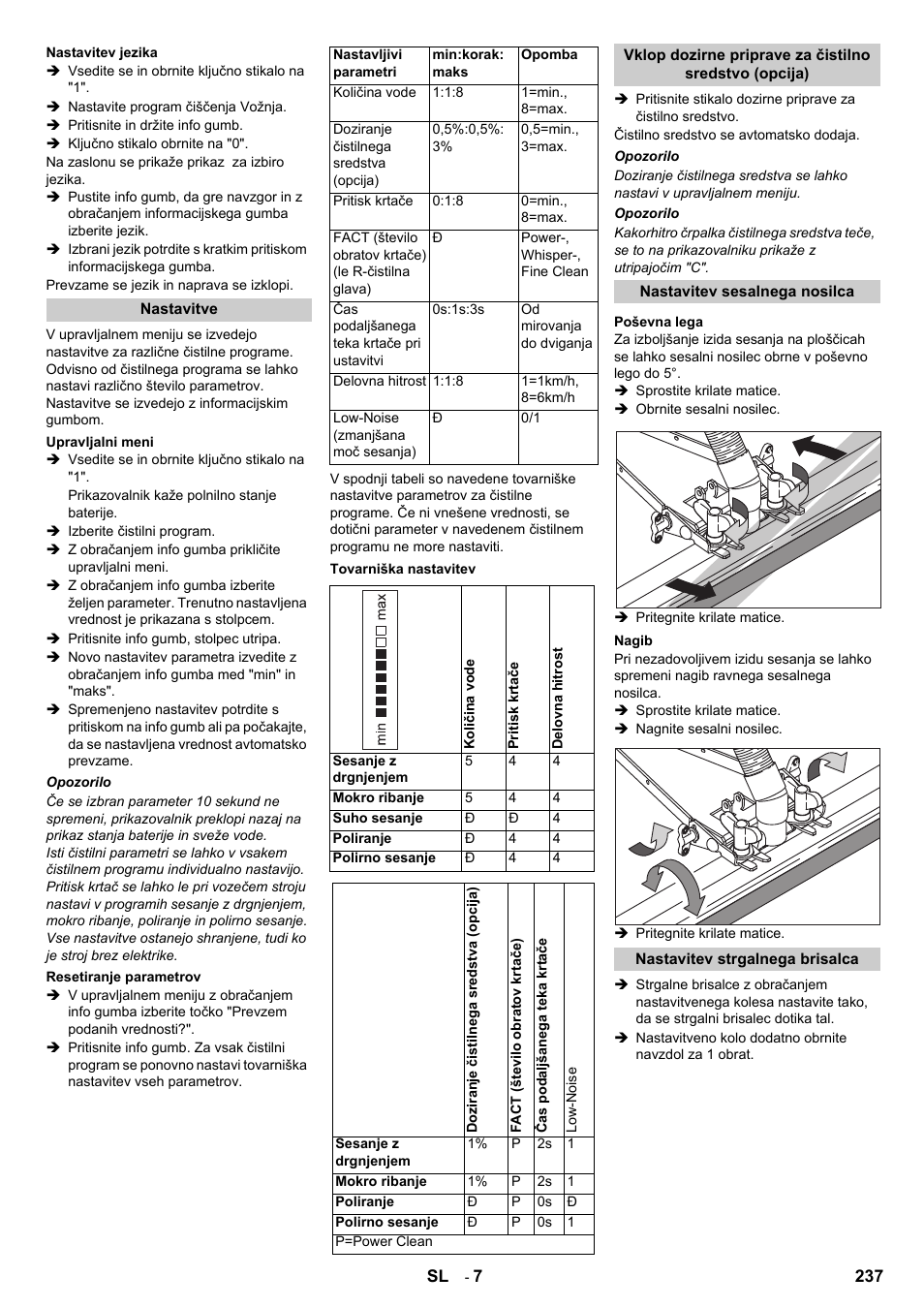 Karcher B 140 R Bp Pack 400 Ah роликовая-дисковая User Manual | Page 237 / 406