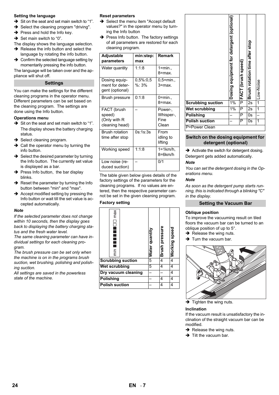 Karcher B 140 R Bp Pack 400 Ah роликовая-дисковая User Manual | Page 24 / 406