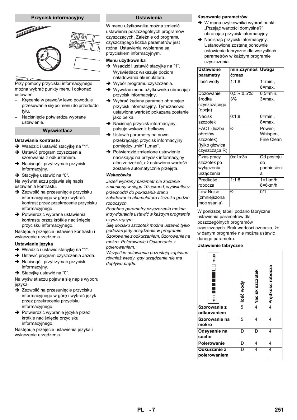 Karcher B 140 R Bp Pack 400 Ah роликовая-дисковая User Manual | Page 251 / 406