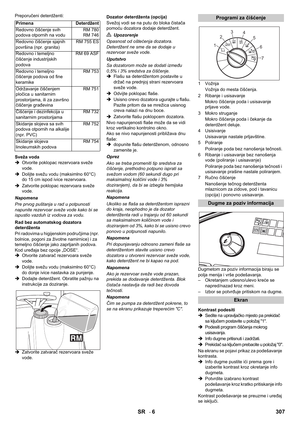 Karcher B 140 R Bp Pack 400 Ah роликовая-дисковая User Manual | Page 307 / 406