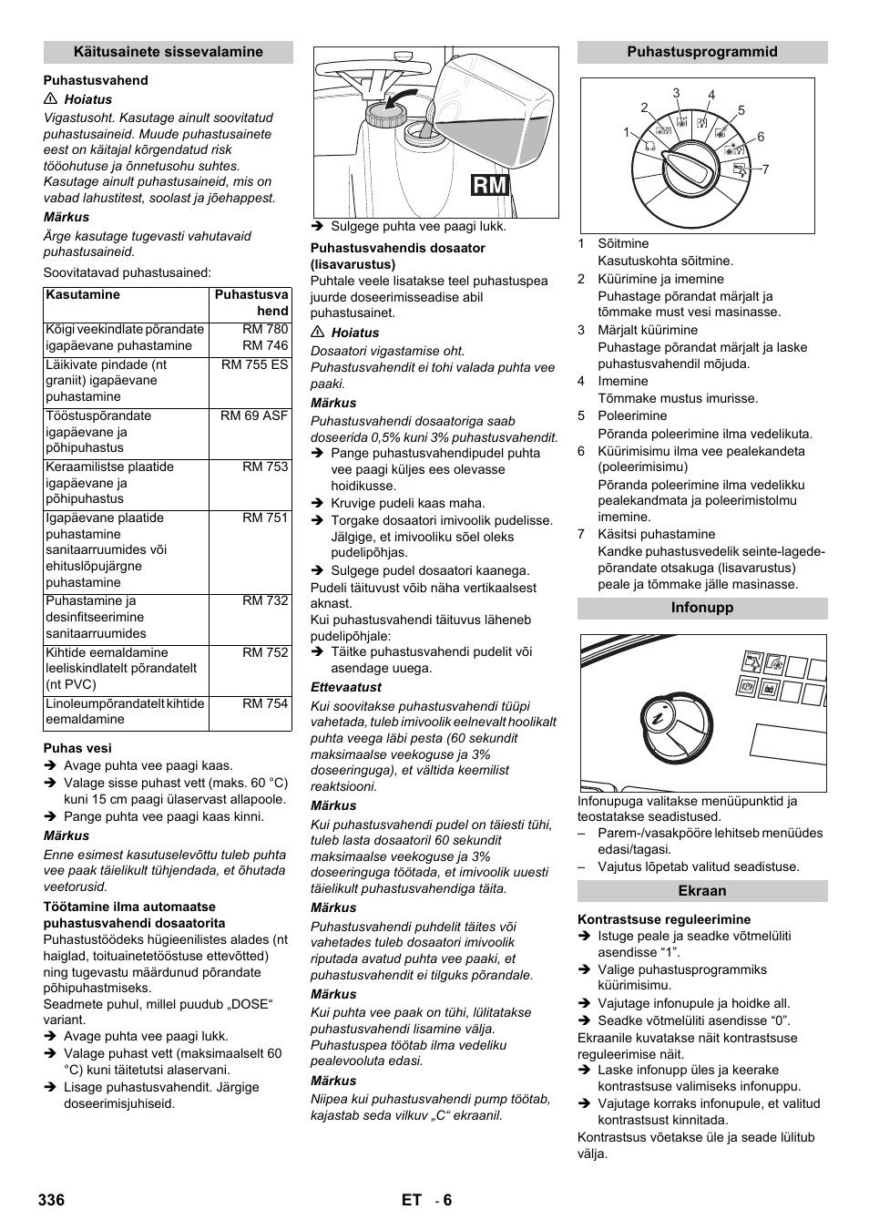 Karcher B 140 R Bp Pack 400 Ah роликовая-дисковая User Manual | Page 336 / 406