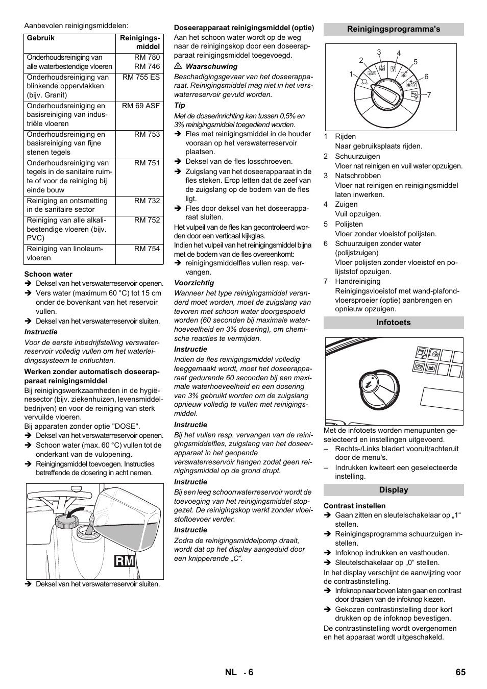 Karcher B 140 R Bp Pack 400 Ah роликовая-дисковая User Manual | Page 65 / 406