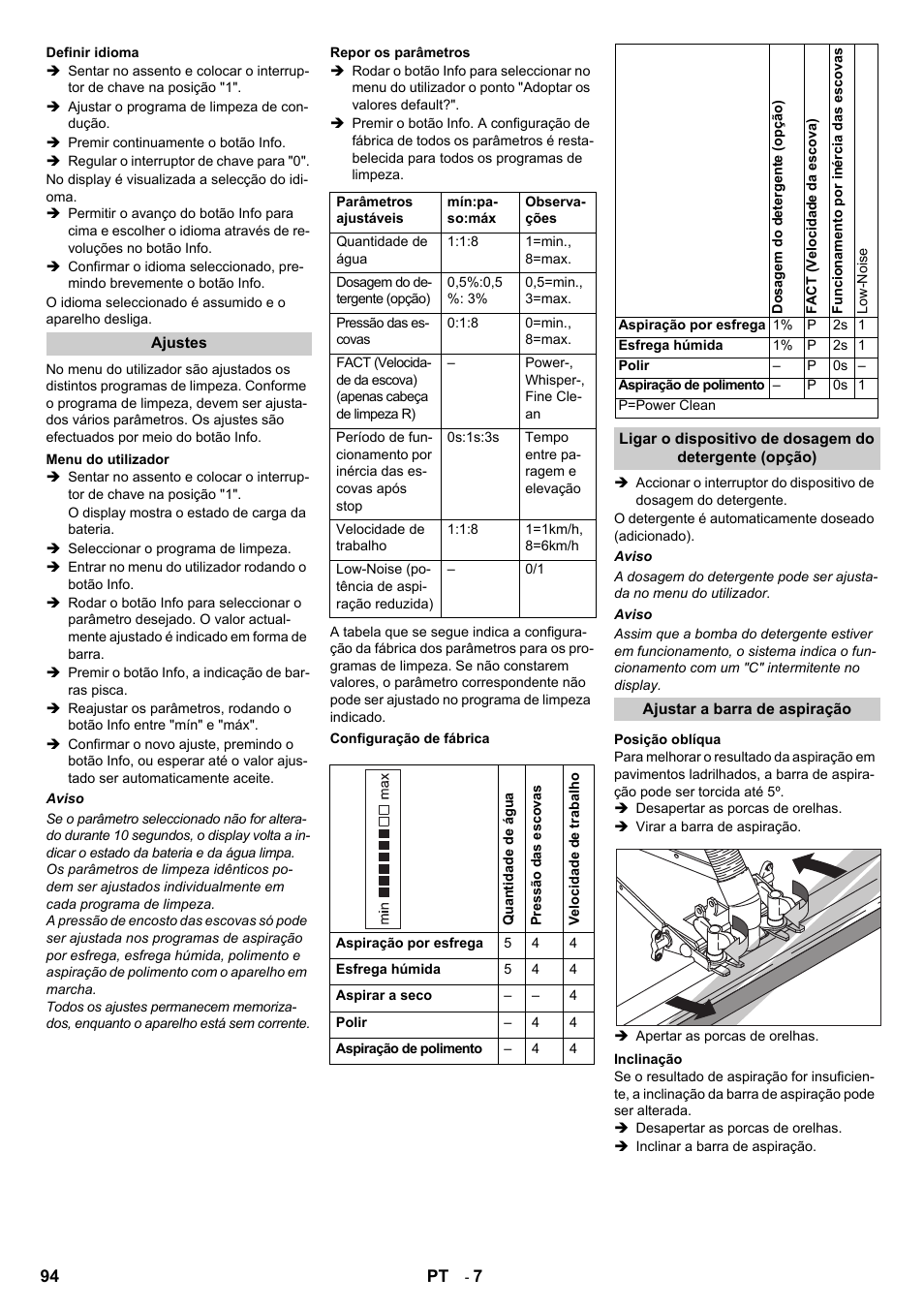 Karcher B 140 R Bp Pack 400 Ah роликовая-дисковая User Manual | Page 94 / 406