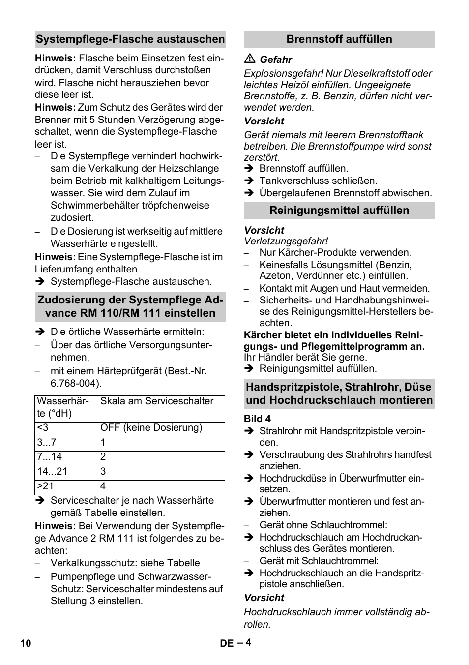 Karcher HDS 13-20-4 S EU User Manual | Page 10 / 436
