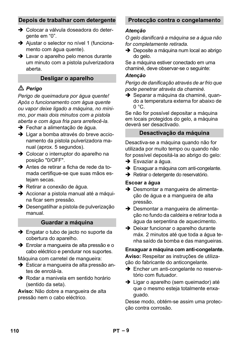 Karcher HDS 13-20-4 S EU User Manual | Page 110 / 436