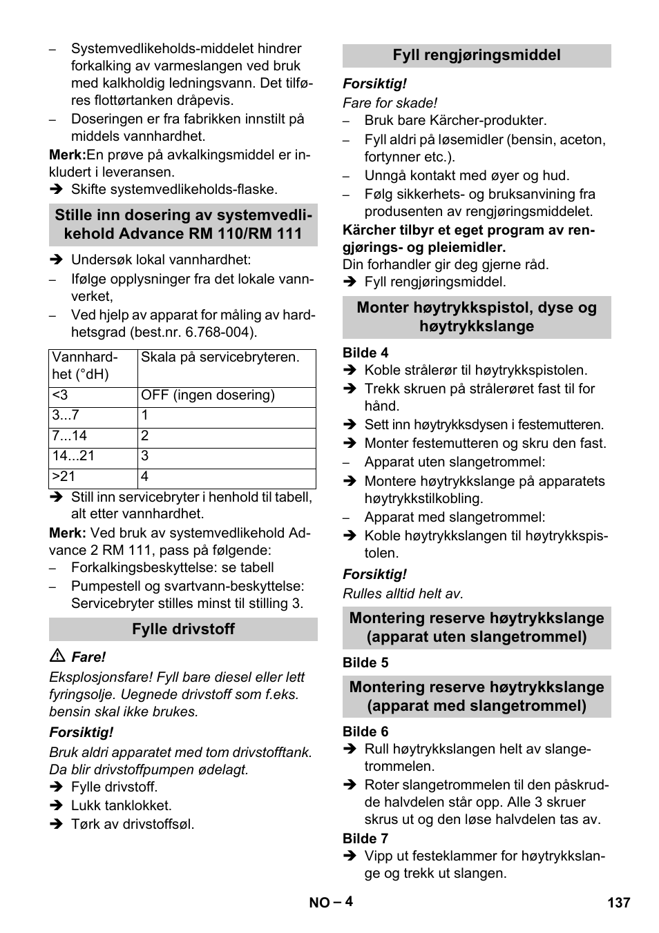 Karcher HDS 13-20-4 S EU User Manual | Page 137 / 436