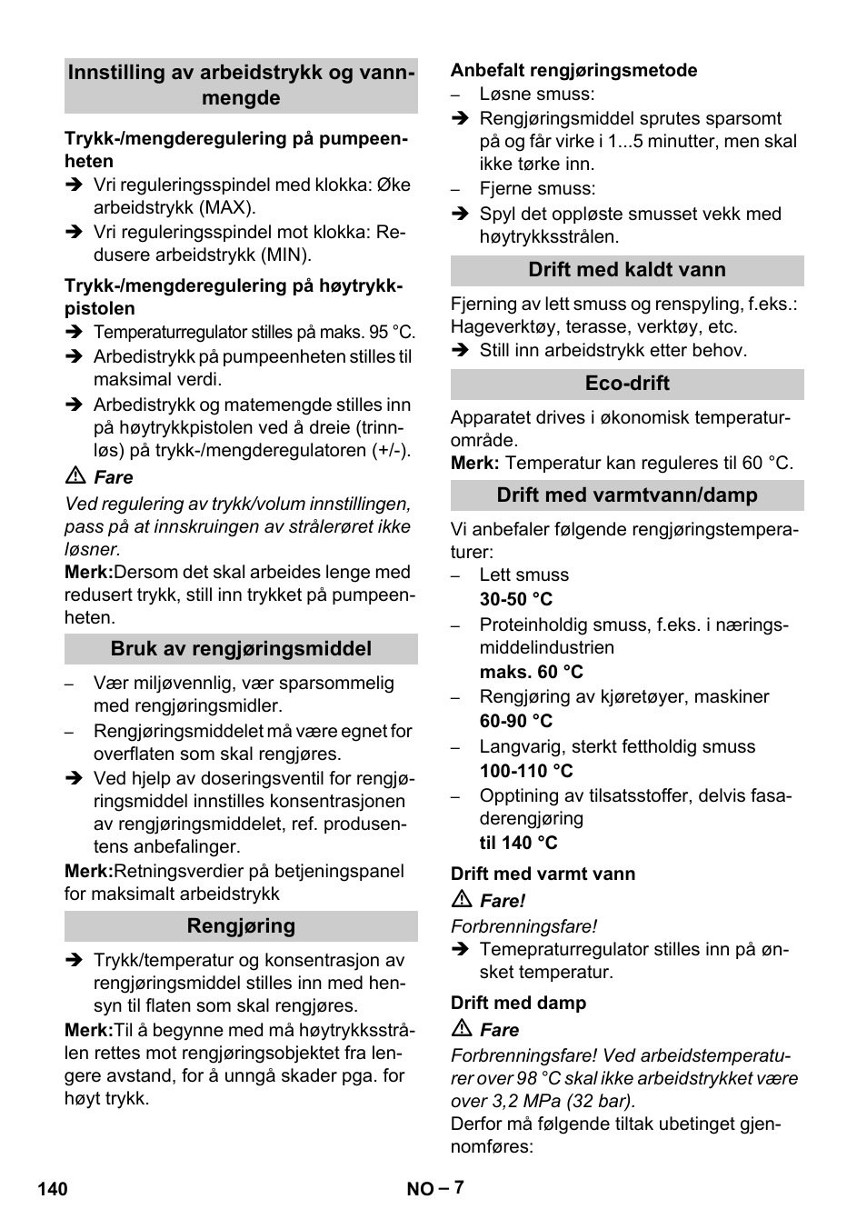 Karcher HDS 13-20-4 S EU User Manual | Page 140 / 436