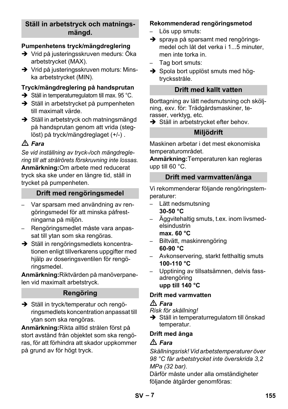 Karcher HDS 13-20-4 S EU User Manual | Page 155 / 436