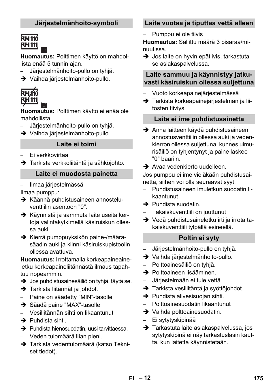Karcher HDS 13-20-4 S EU User Manual | Page 175 / 436