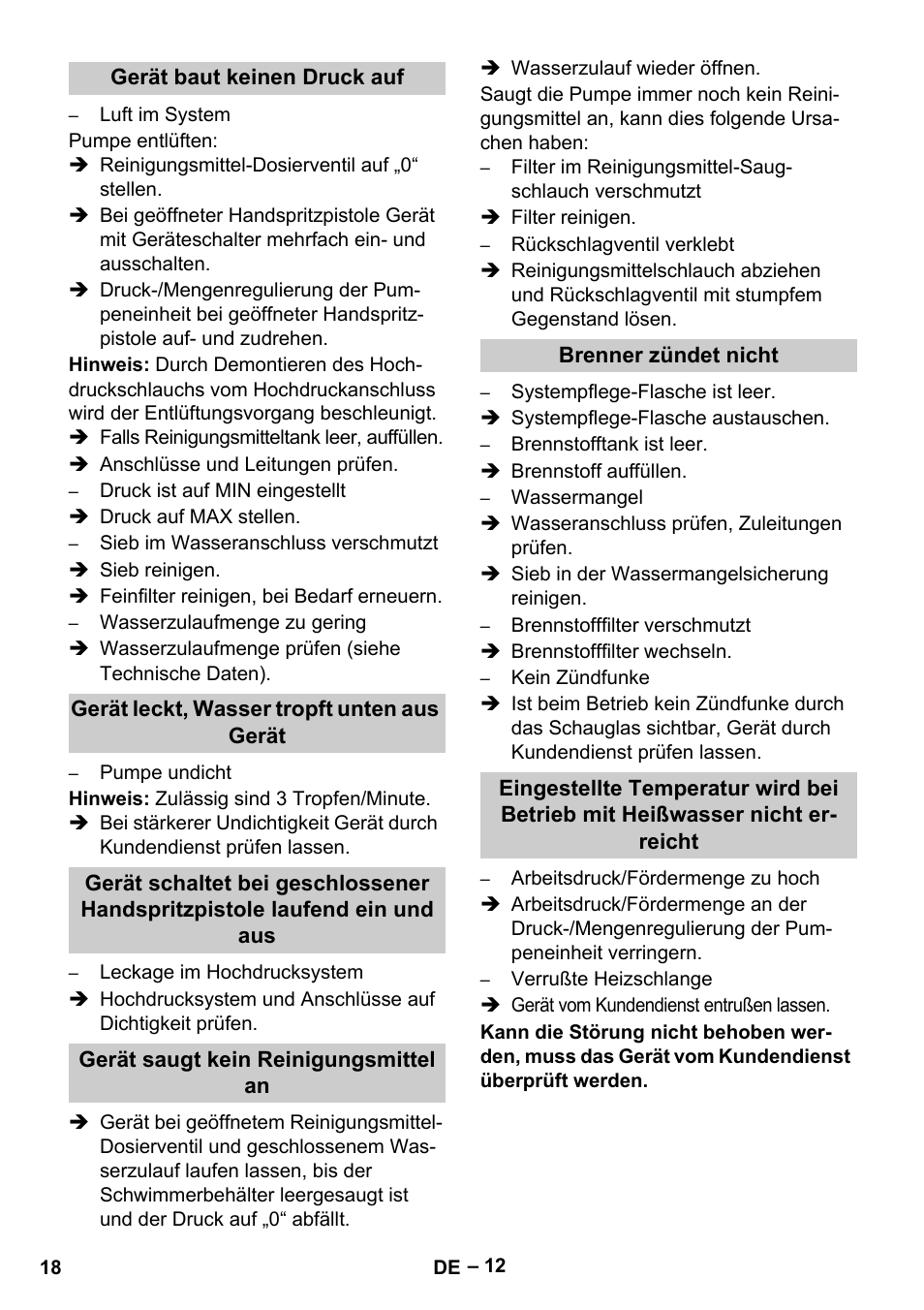 Karcher HDS 13-20-4 S EU User Manual | Page 18 / 436