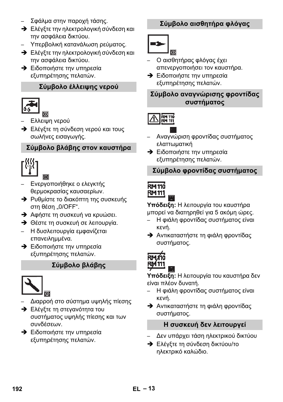 Karcher HDS 13-20-4 S EU User Manual | Page 192 / 436