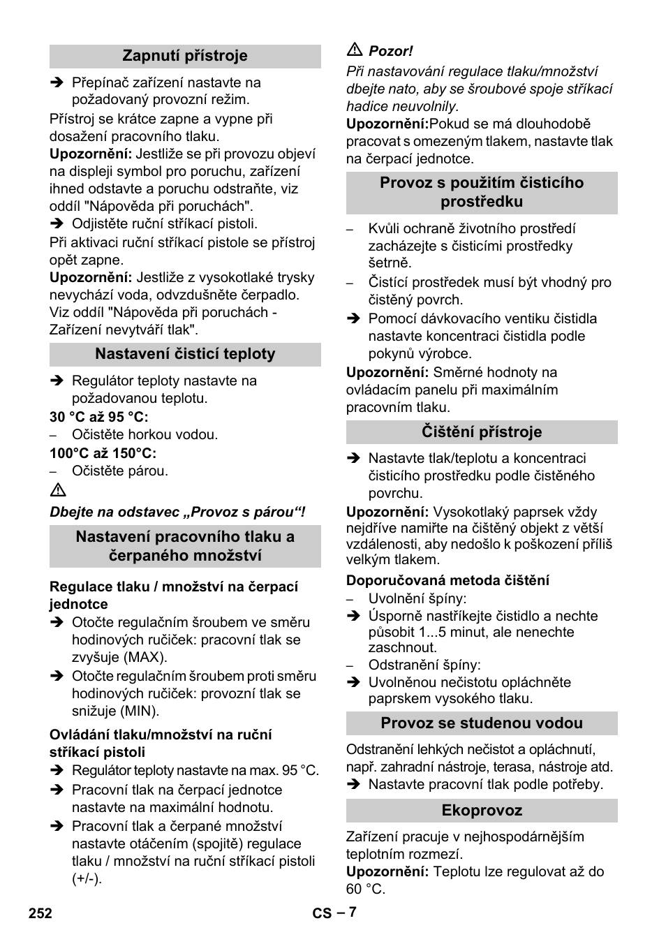 Karcher HDS 13-20-4 S EU User Manual | Page 252 / 436