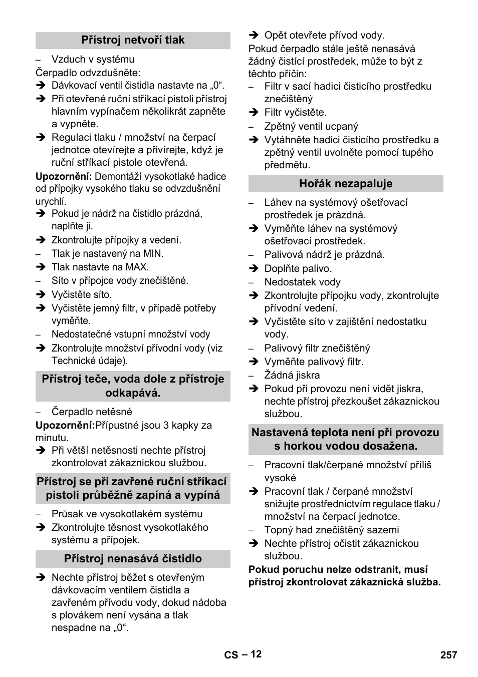 Karcher HDS 13-20-4 S EU User Manual | Page 257 / 436