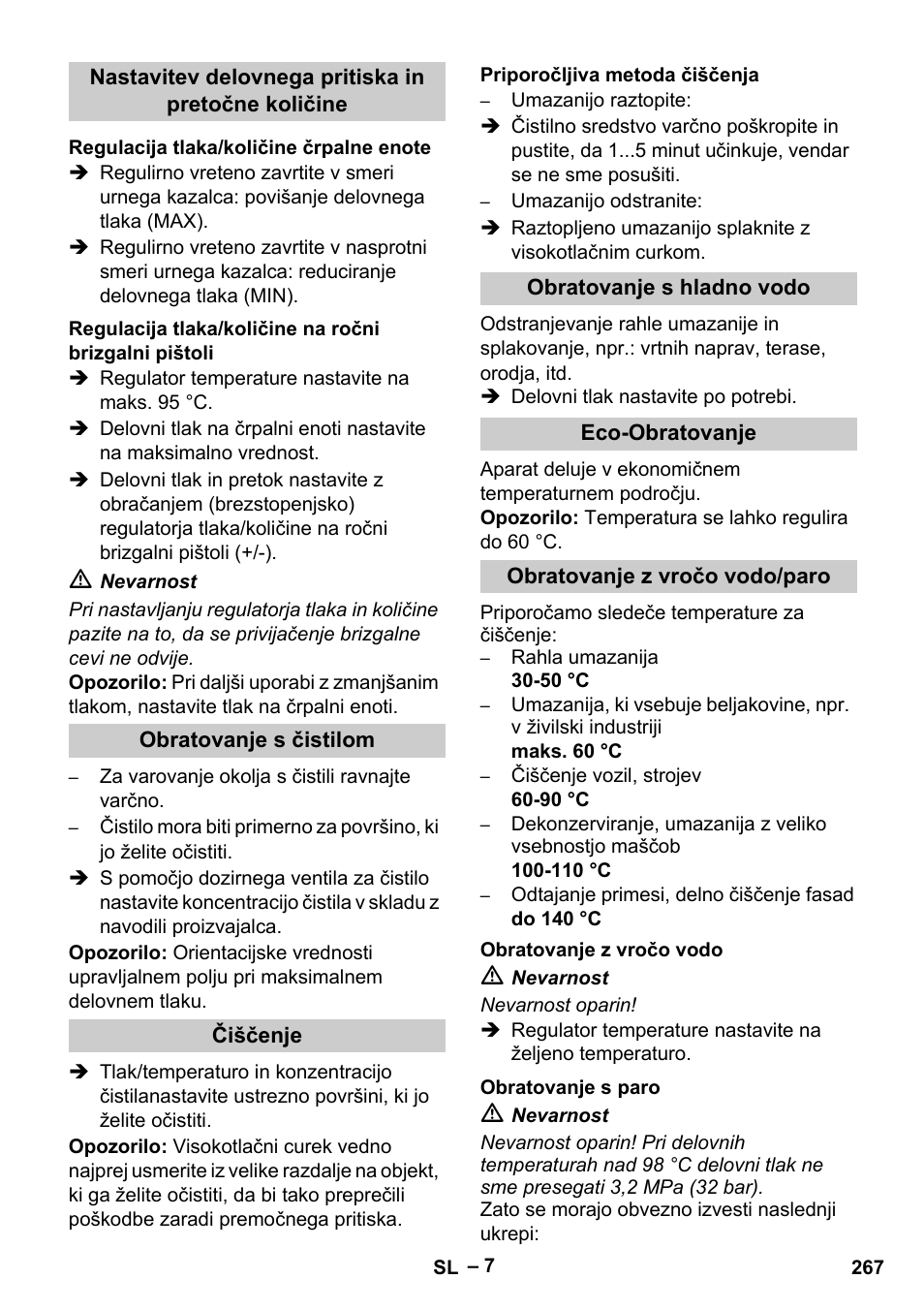 Karcher HDS 13-20-4 S EU User Manual | Page 267 / 436