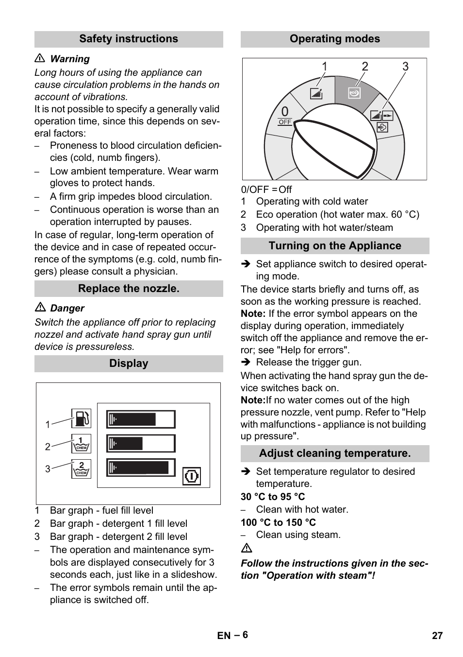 Karcher HDS 13-20-4 S EU User Manual | Page 27 / 436