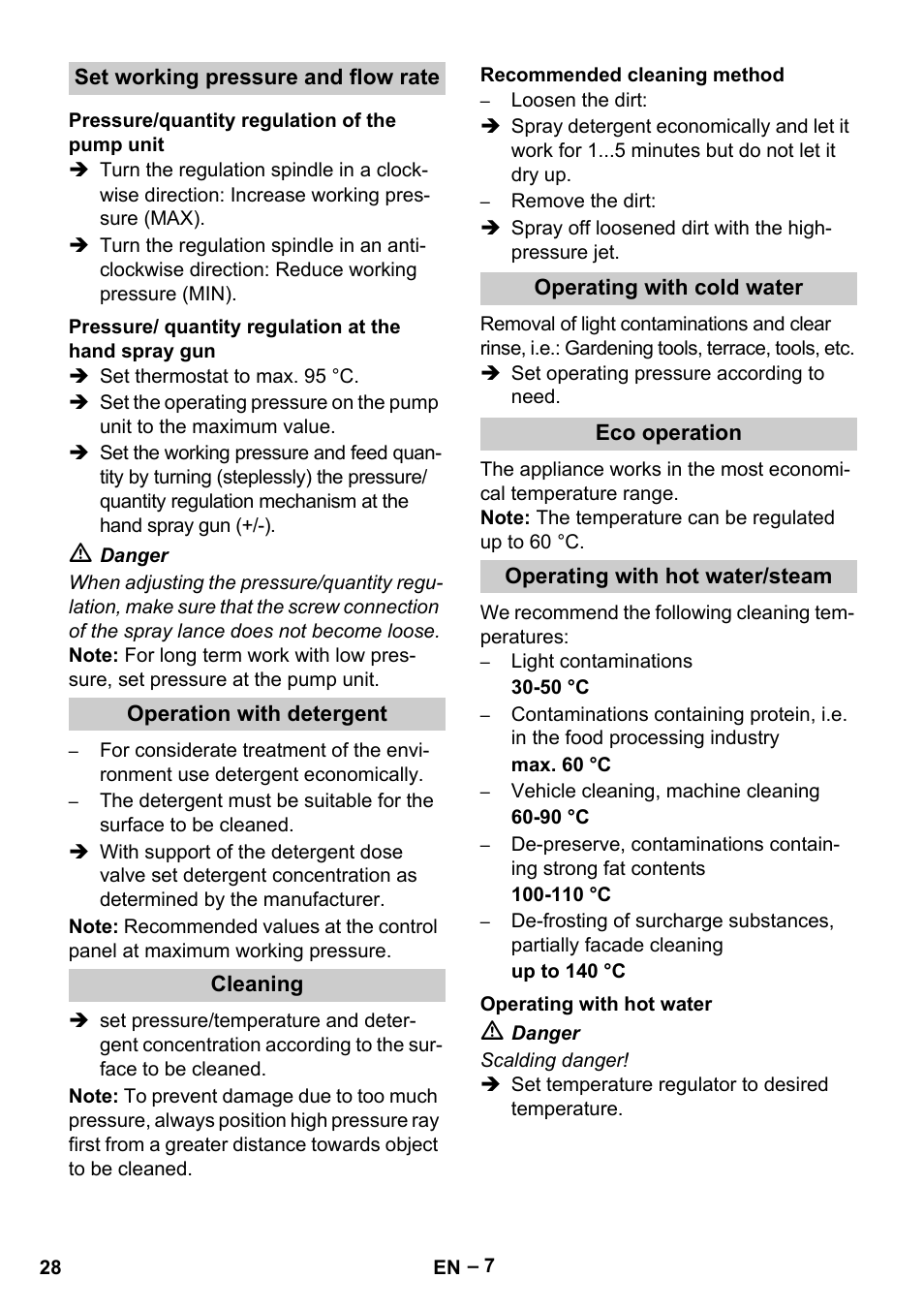 Karcher HDS 13-20-4 S EU User Manual | Page 28 / 436