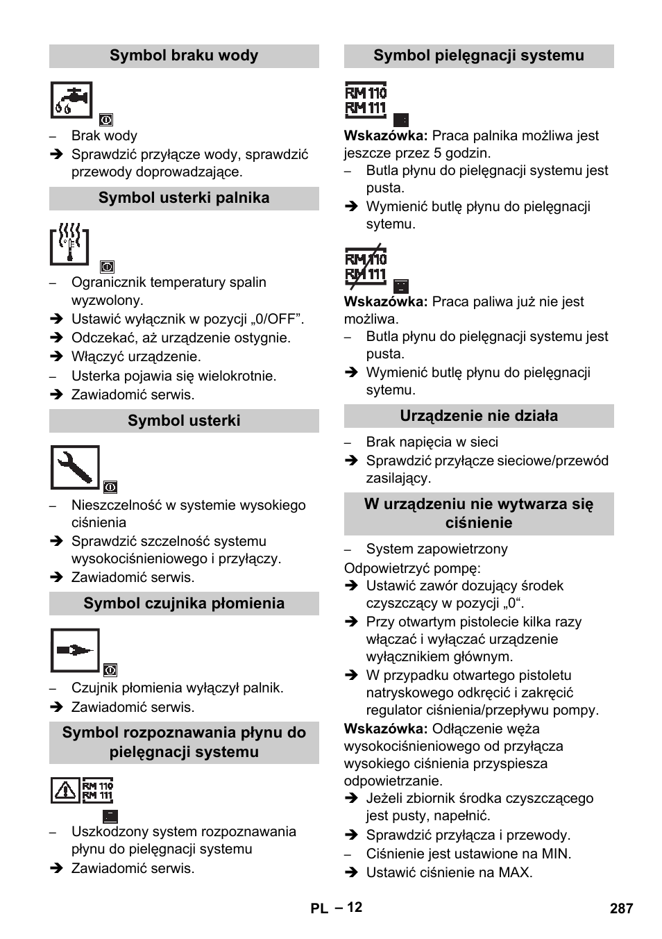 Karcher HDS 13-20-4 S EU User Manual | Page 287 / 436