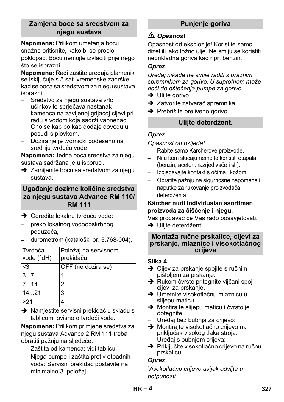 Karcher HDS 13-20-4 S EU User Manual | Page 327 / 436