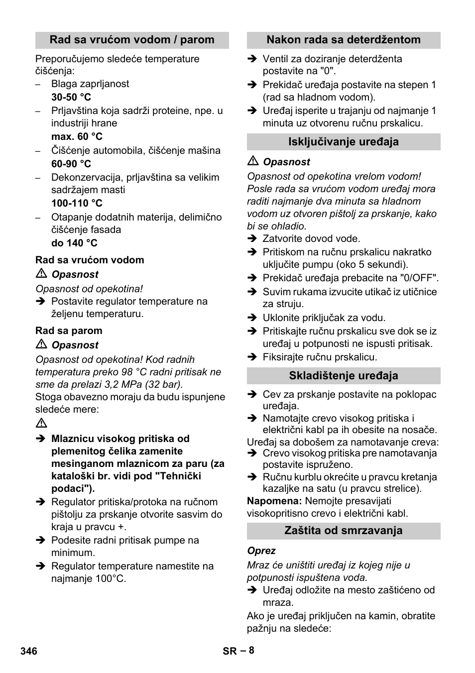 Karcher HDS 13-20-4 S EU User Manual | Page 346 / 436