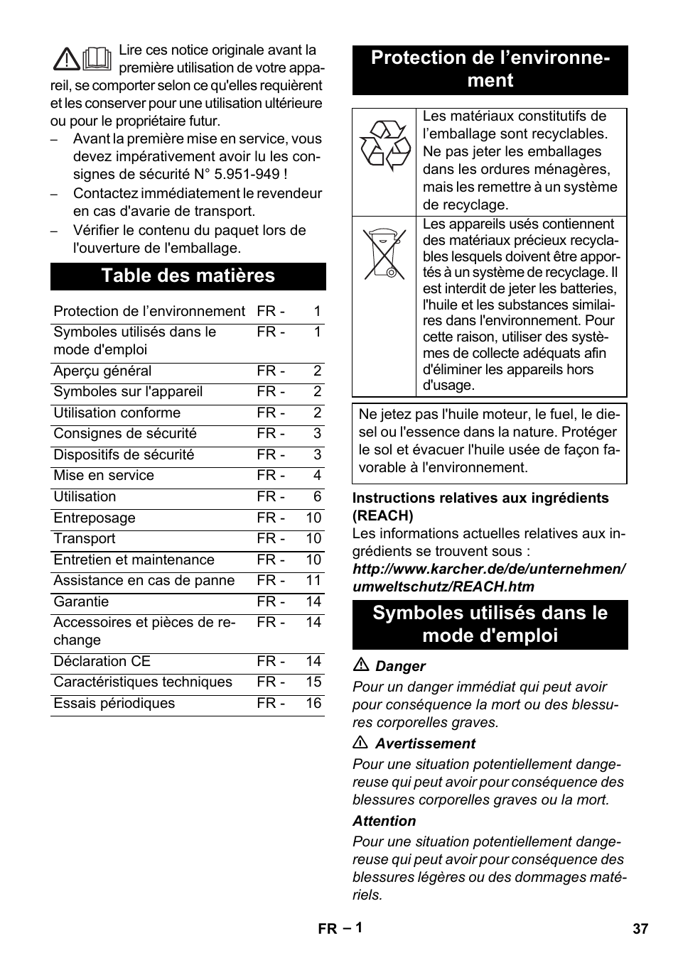 Karcher HDS 13-20-4 S EU User Manual | Page 37 / 436