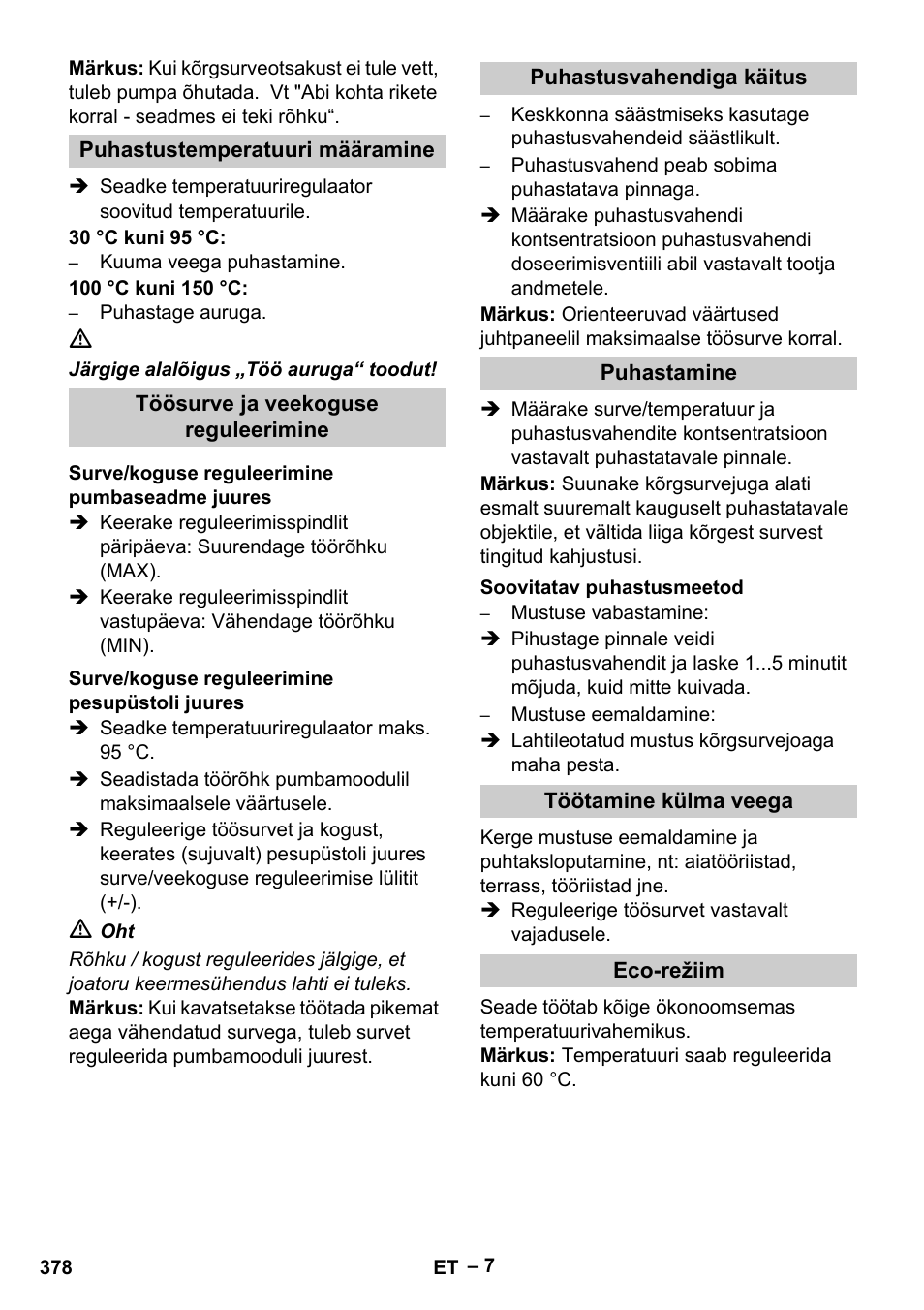 Karcher HDS 13-20-4 S EU User Manual | Page 378 / 436