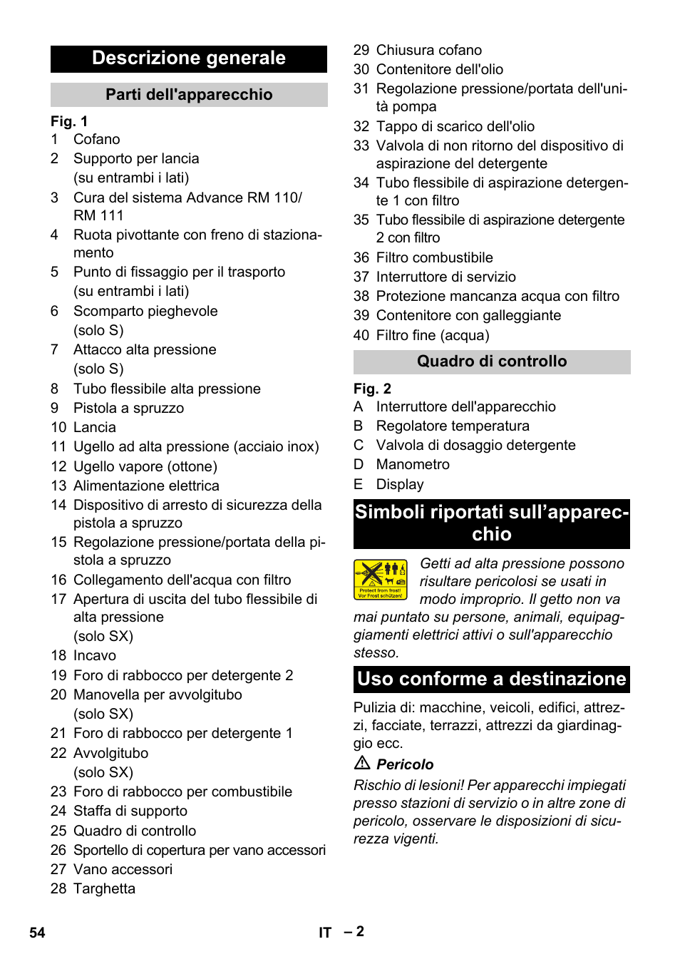 Descrizione generale | Karcher HDS 13-20-4 S EU User Manual | Page 54 / 436