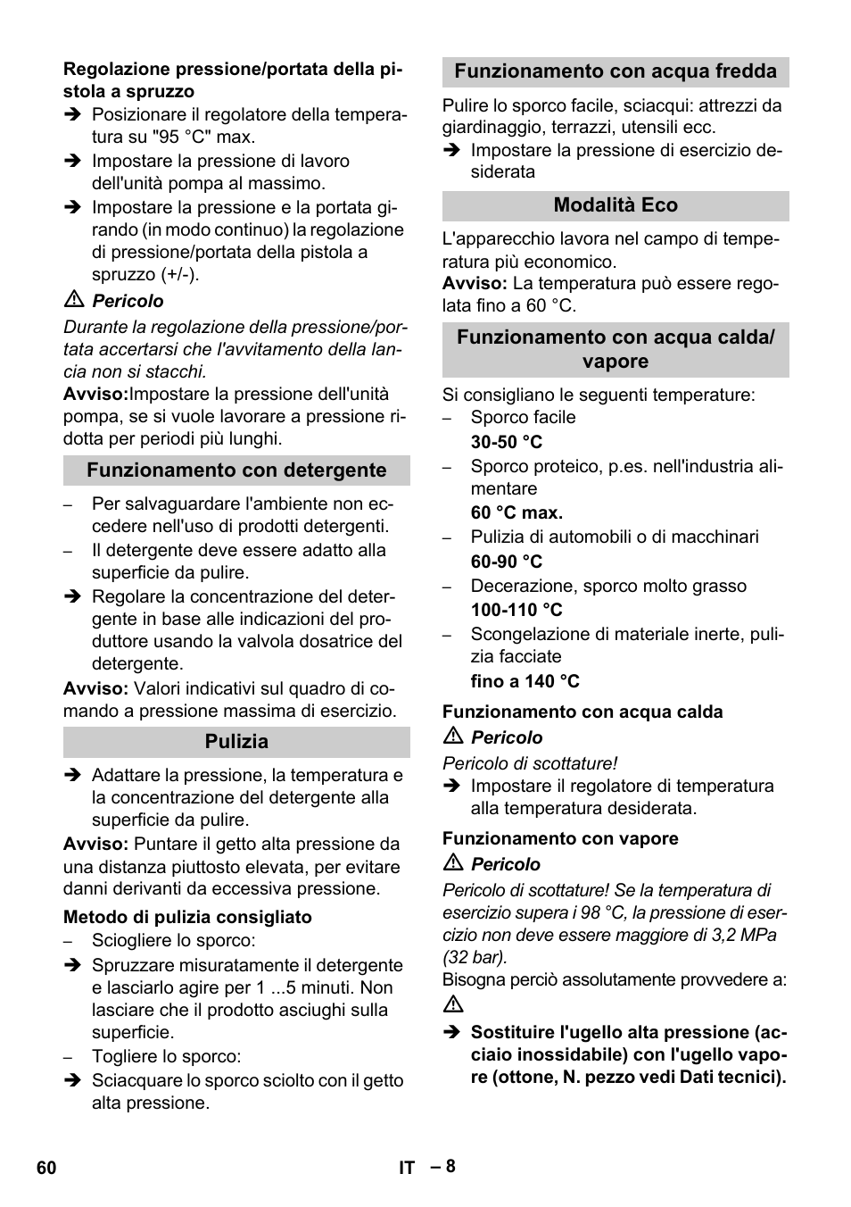 Karcher HDS 13-20-4 S EU User Manual | Page 60 / 436