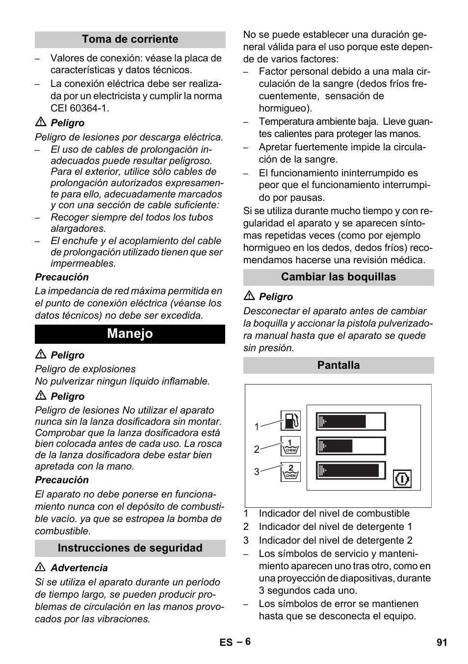 Manejo | Karcher HDS 13-20-4 S EU User Manual | Page 91 / 436