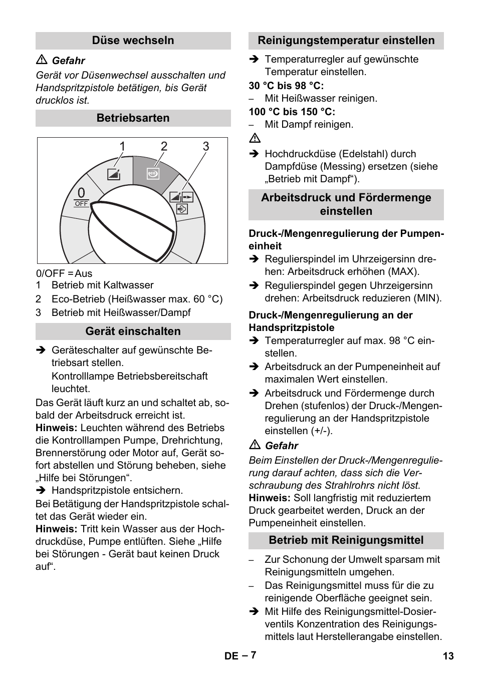 Karcher HDS 8-17-4M Classic EU User Manual | Page 13 / 468