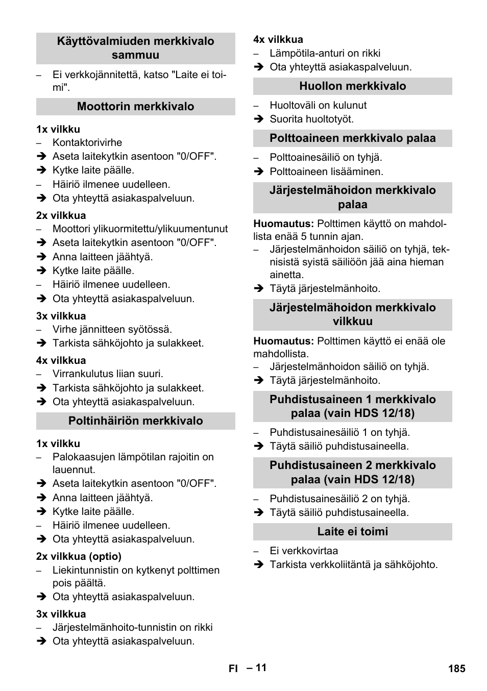 Karcher HDS 8-17-4M Classic EU User Manual | Page 185 / 468