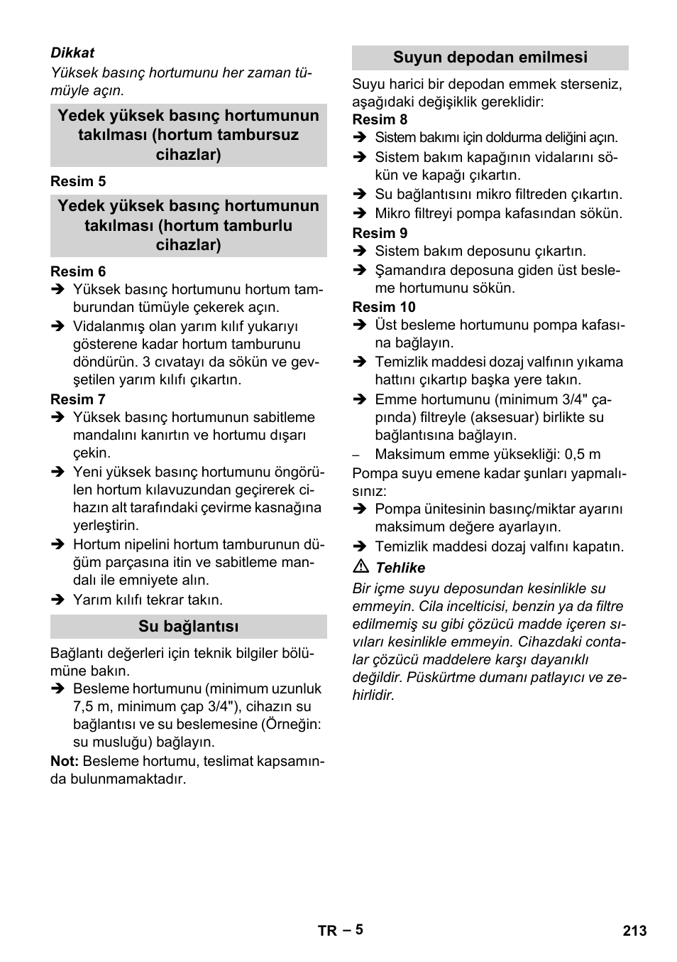 Karcher HDS 8-17-4M Classic EU User Manual | Page 213 / 468