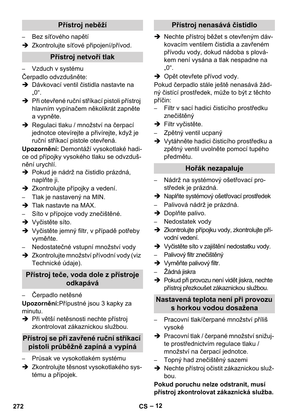 Karcher HDS 8-17-4M Classic EU User Manual | Page 272 / 468