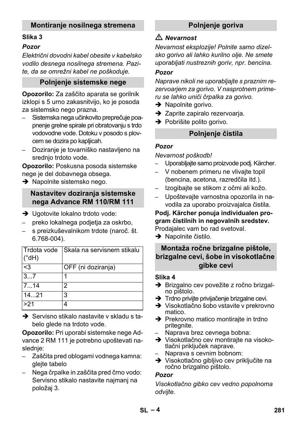 Karcher HDS 8-17-4M Classic EU User Manual | Page 281 / 468