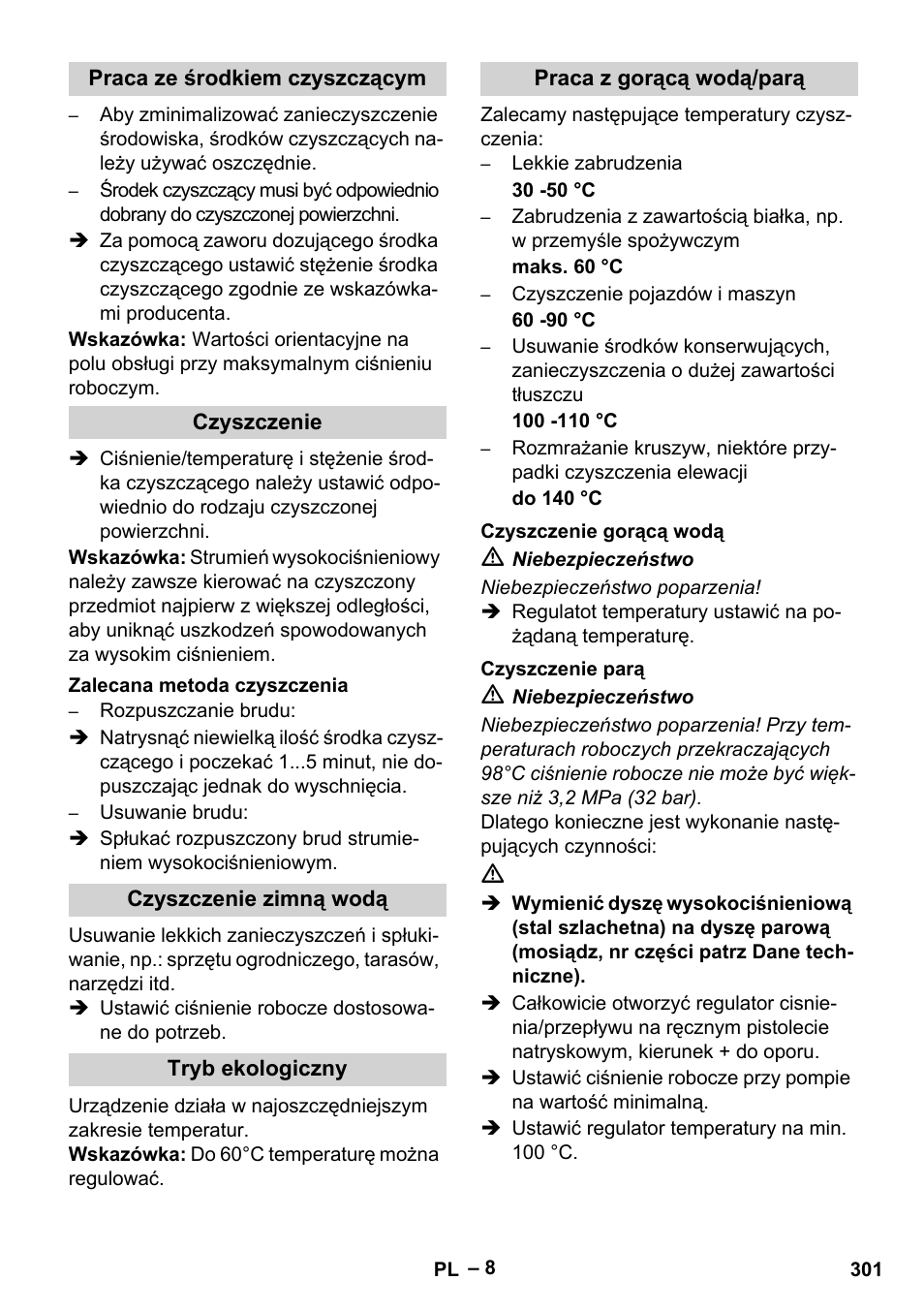 Karcher HDS 8-17-4M Classic EU User Manual | Page 301 / 468