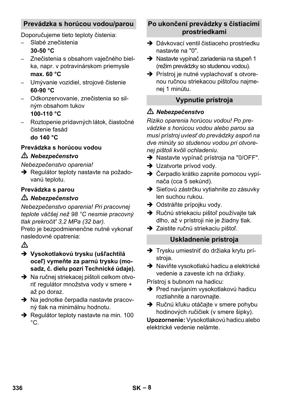 Karcher HDS 8-17-4M Classic EU User Manual | Page 336 / 468