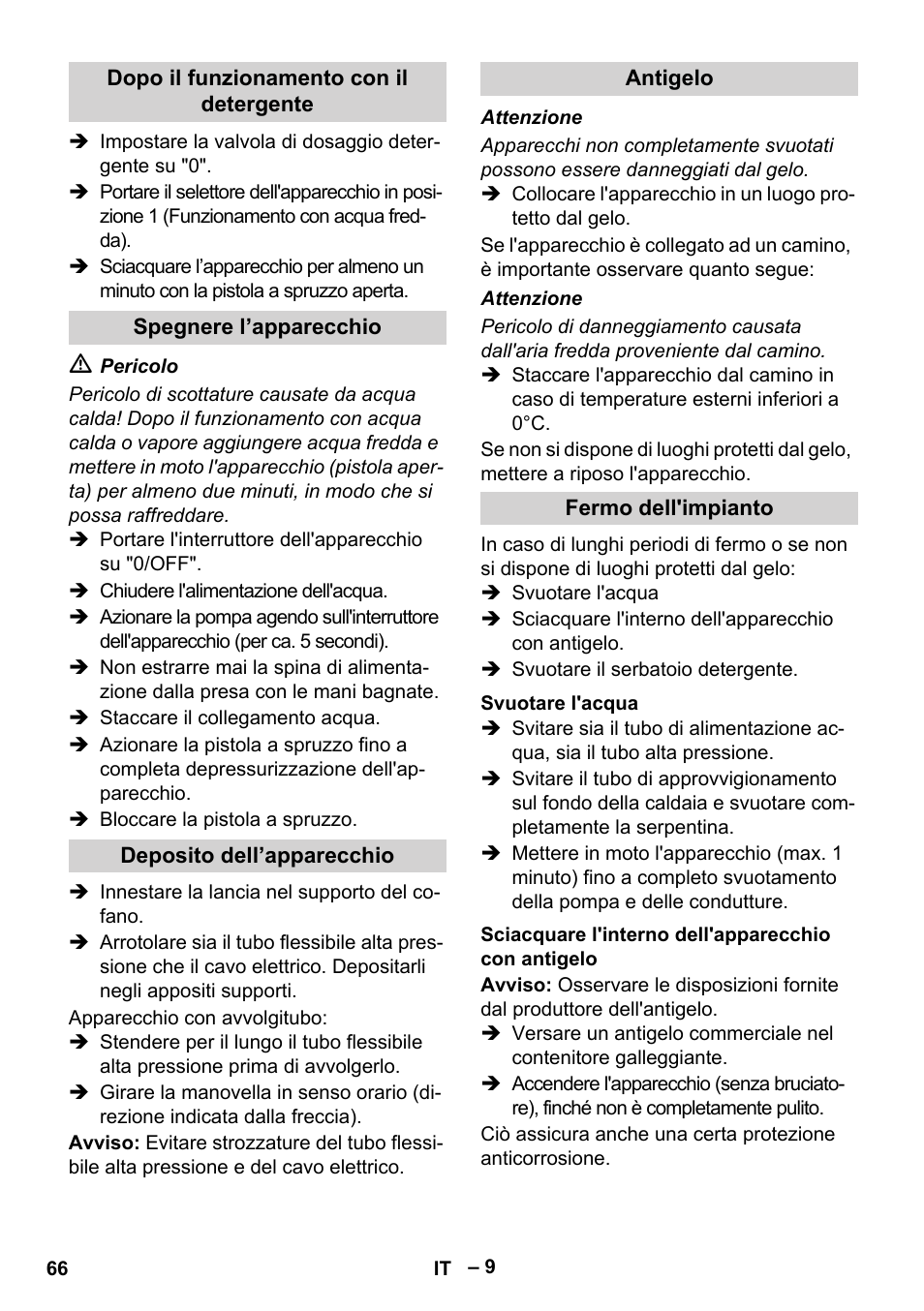 Karcher HDS 8-17-4M Classic EU User Manual | Page 66 / 468