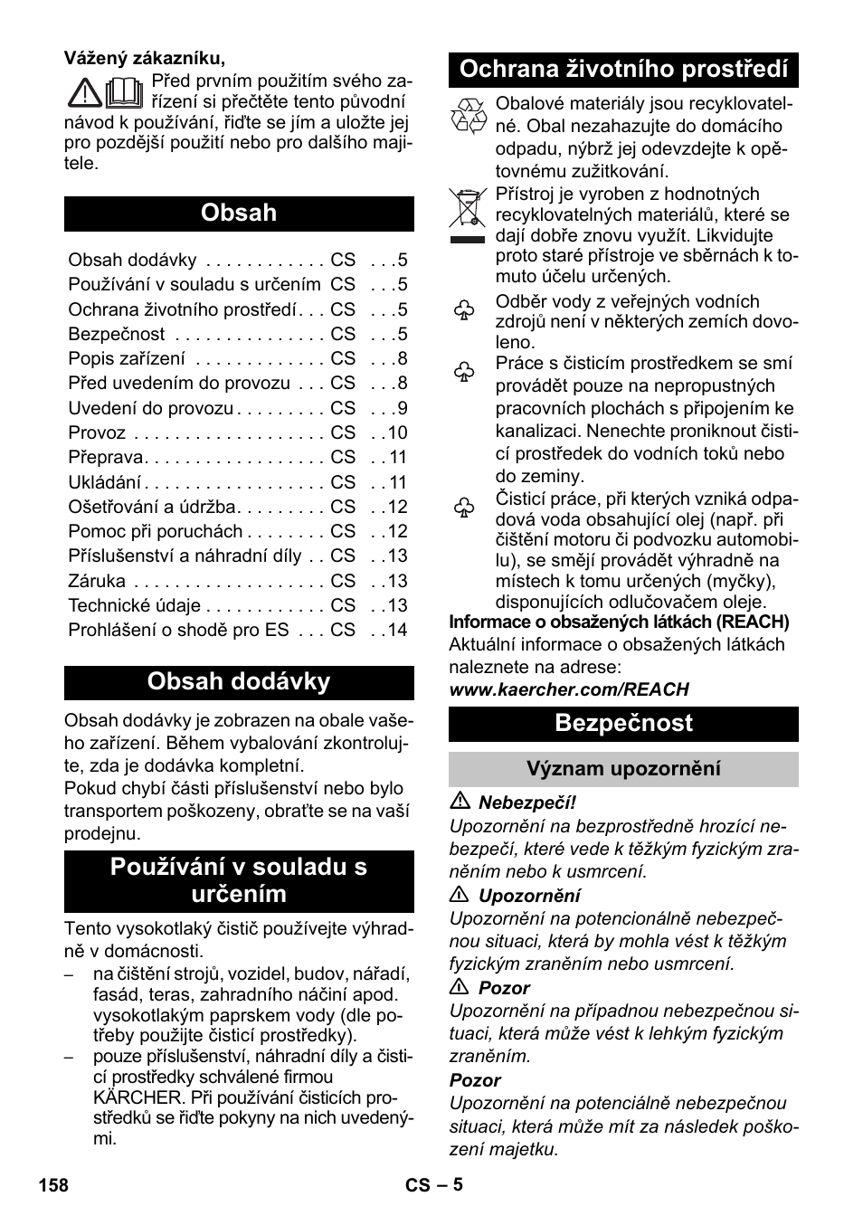 Karcher K 5 Premium User Manual | Page 158 / 294