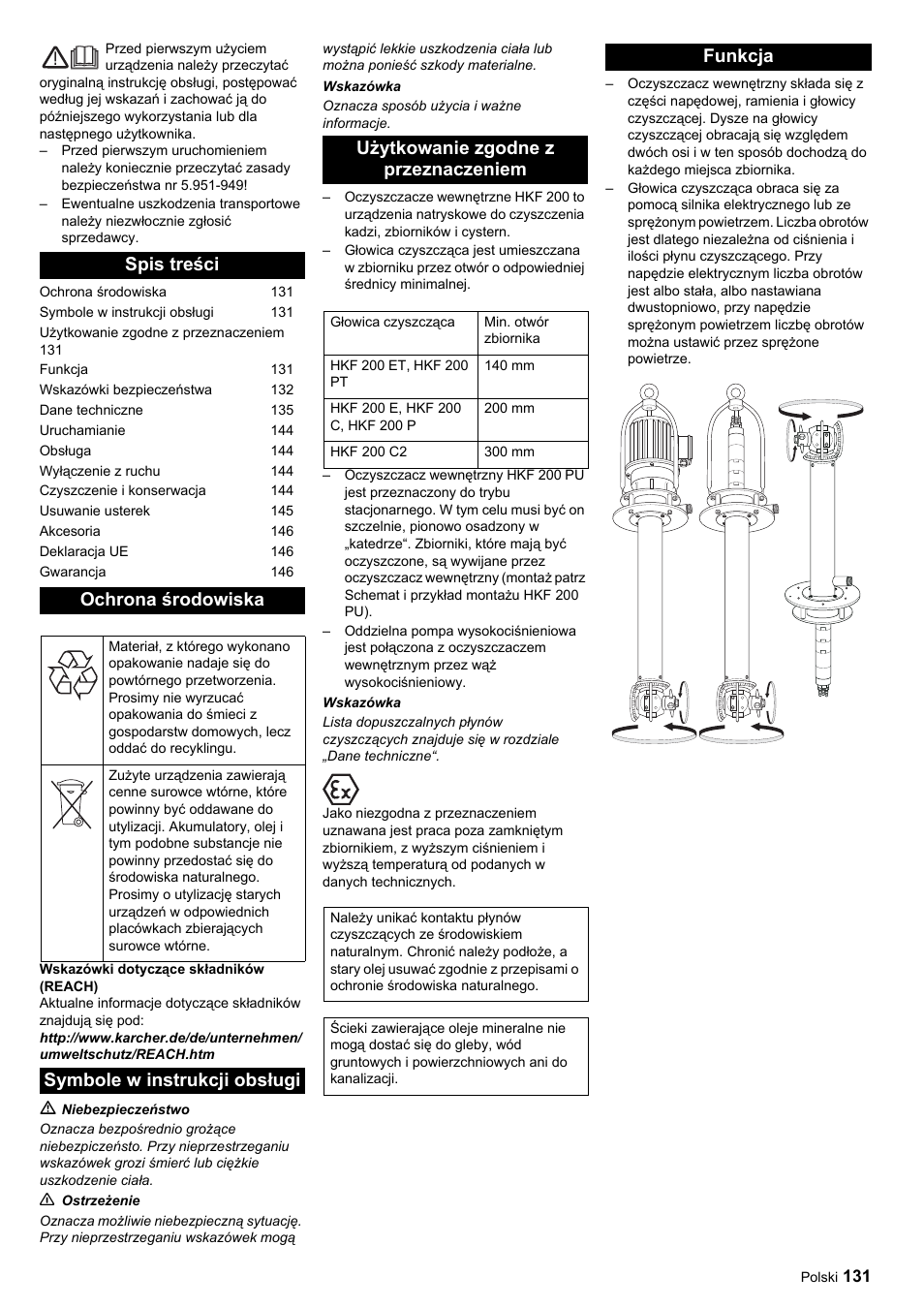 Karcher HKF 200 ET User Manual | Page 131 / 228