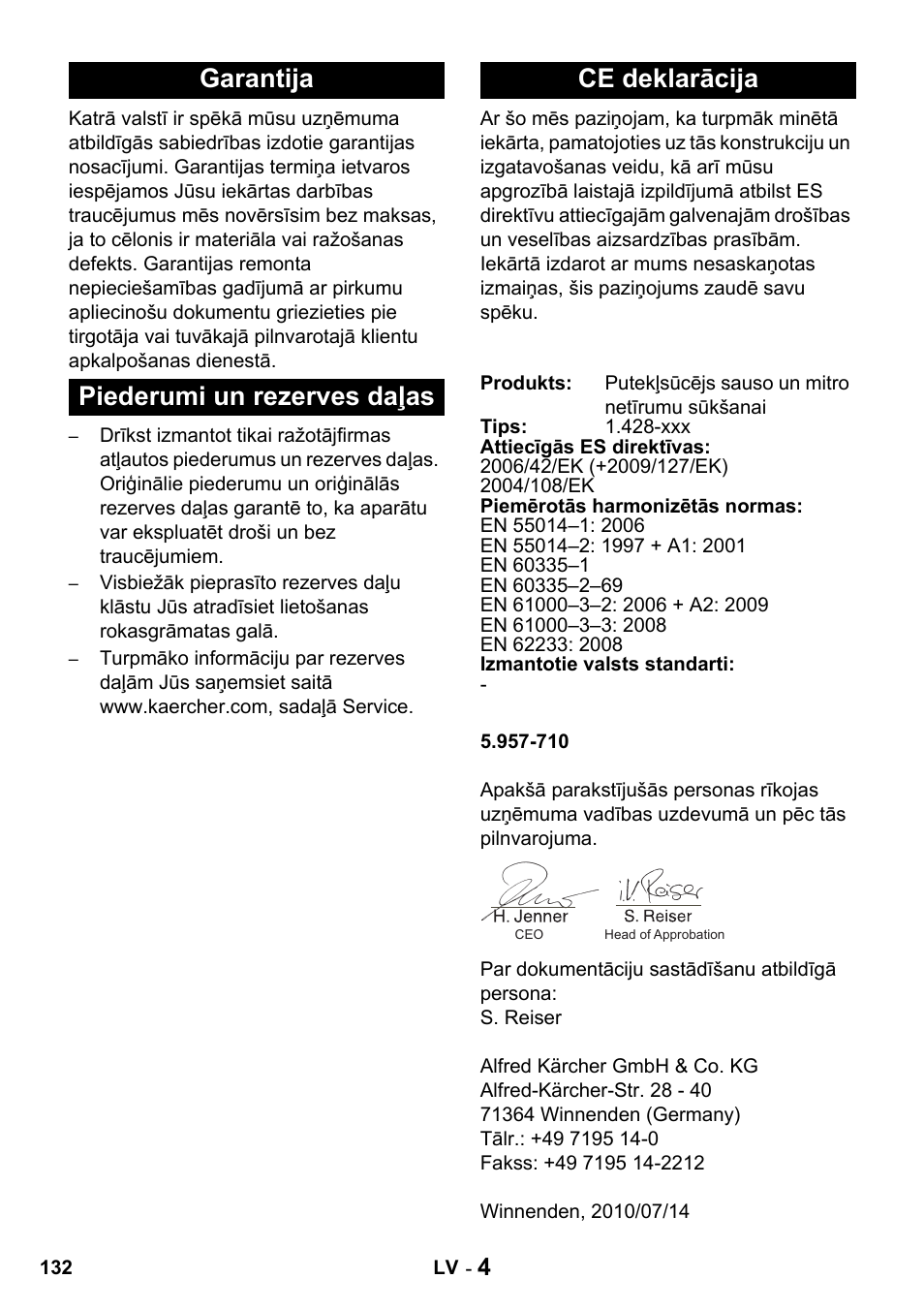Karcher NT 27-1 Professional User Manual | Page 132 / 148