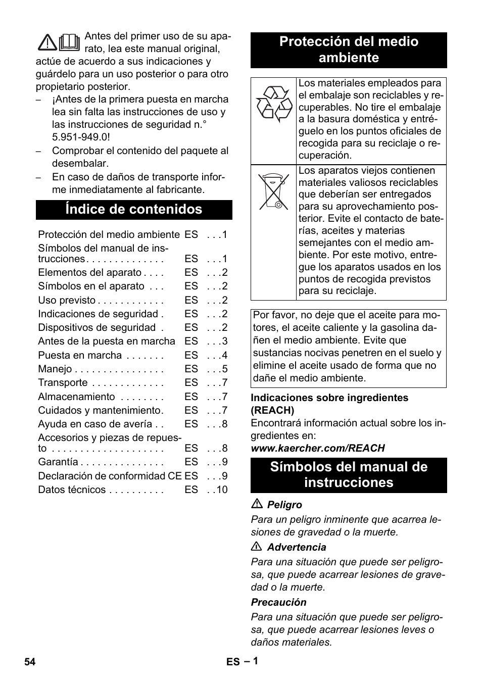 Karcher HD 5-15 C + FR User Manual | Page 54 / 280