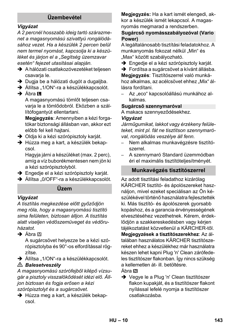 Karcher K 7 Premium eco!ogic Home User Manual | Page 143 / 264