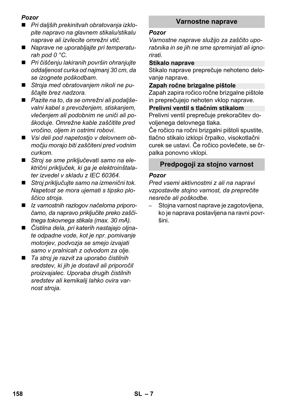 Karcher K 7 Premium eco!ogic Home User Manual | Page 158 / 264