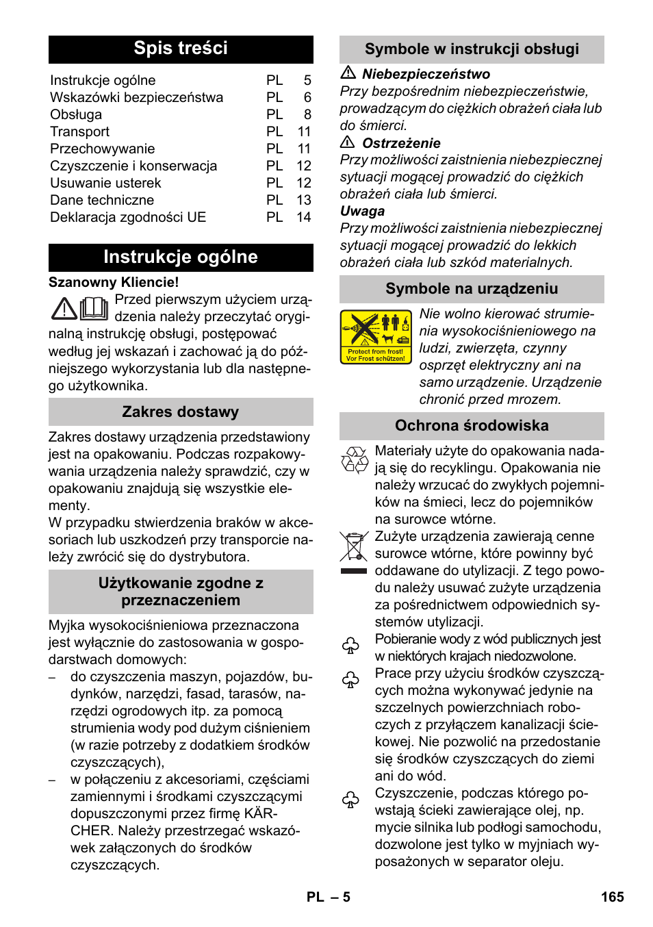 Karcher K 7 Premium eco!ogic Home User Manual | Page 165 / 264