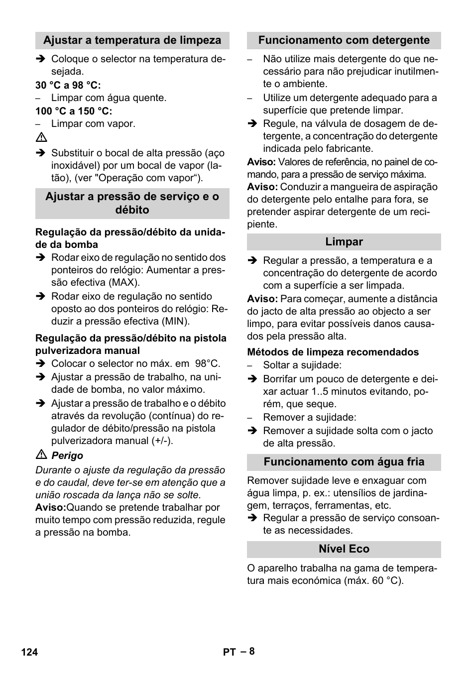 Karcher HDS 8-18-4 C User Manual | Page 124 / 496