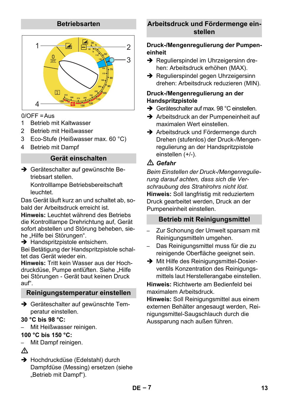 Karcher HDS 8-18-4 C User Manual | Page 13 / 496