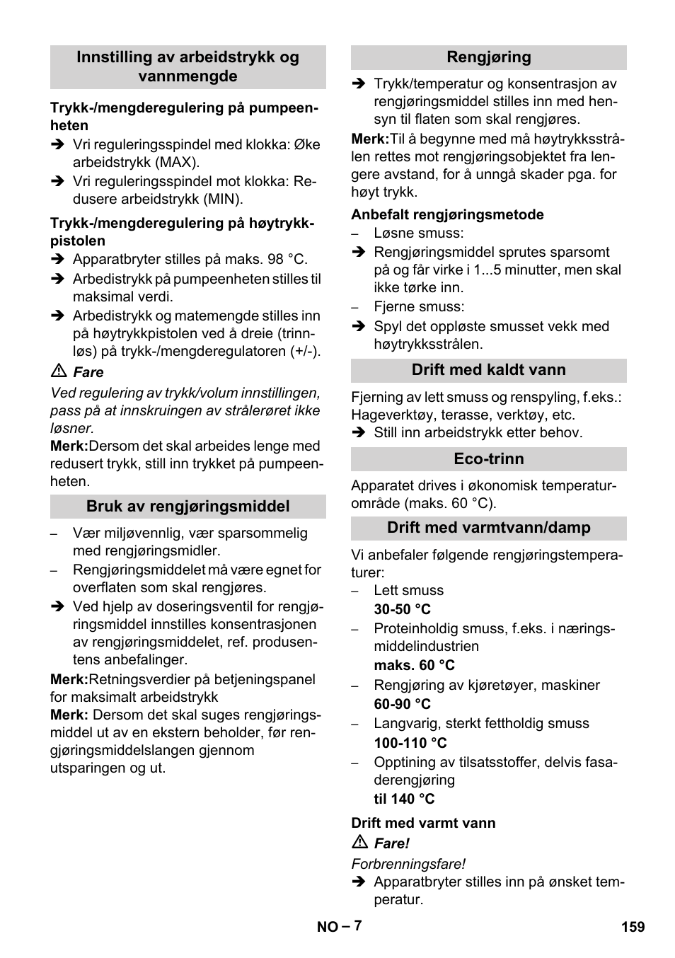 Karcher HDS 8-18-4 C User Manual | Page 159 / 496