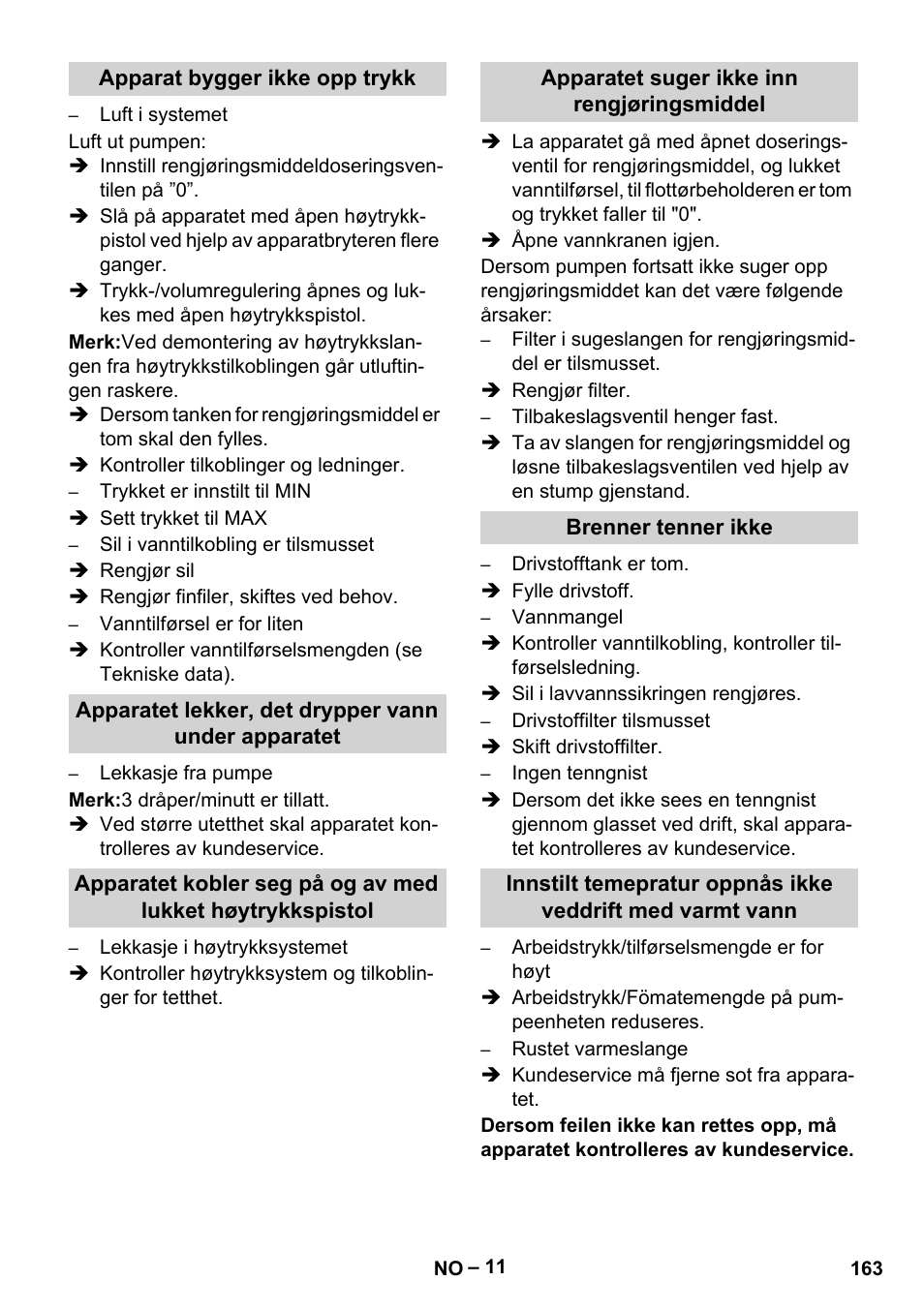 Karcher HDS 8-18-4 C User Manual | Page 163 / 496