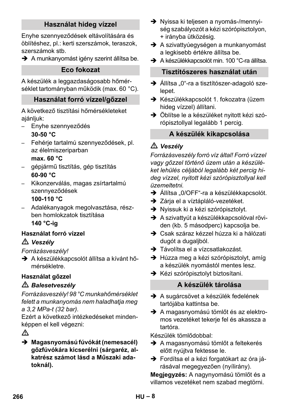 Karcher HDS 8-18-4 C User Manual | Page 266 / 496