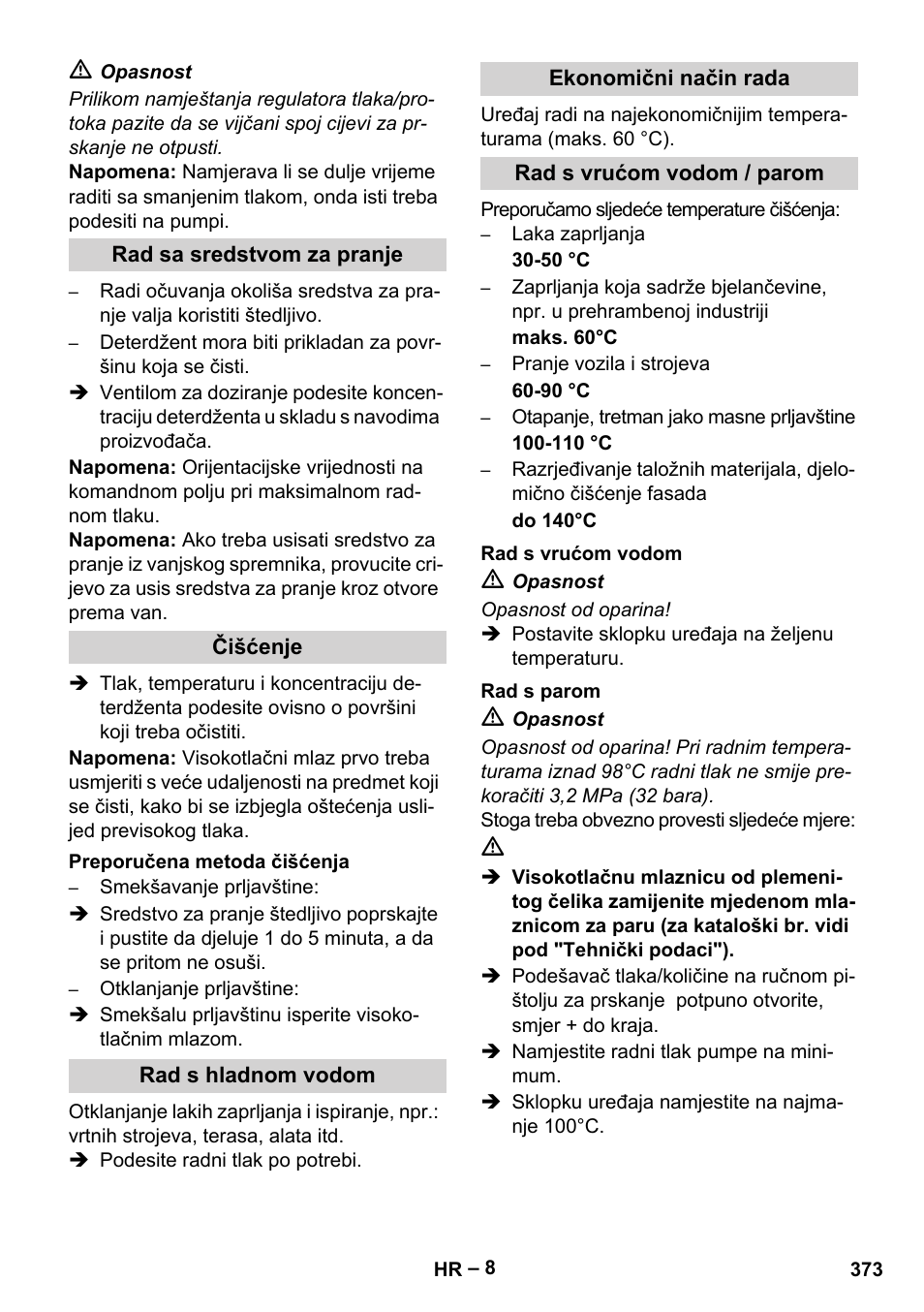 Karcher HDS 8-18-4 C User Manual | Page 373 / 496